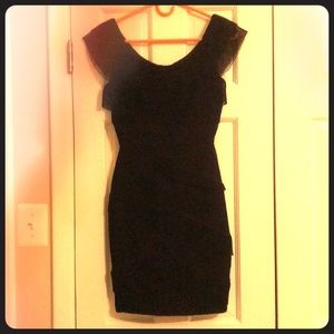 BCBGMAXAZRIA black cocktail dress